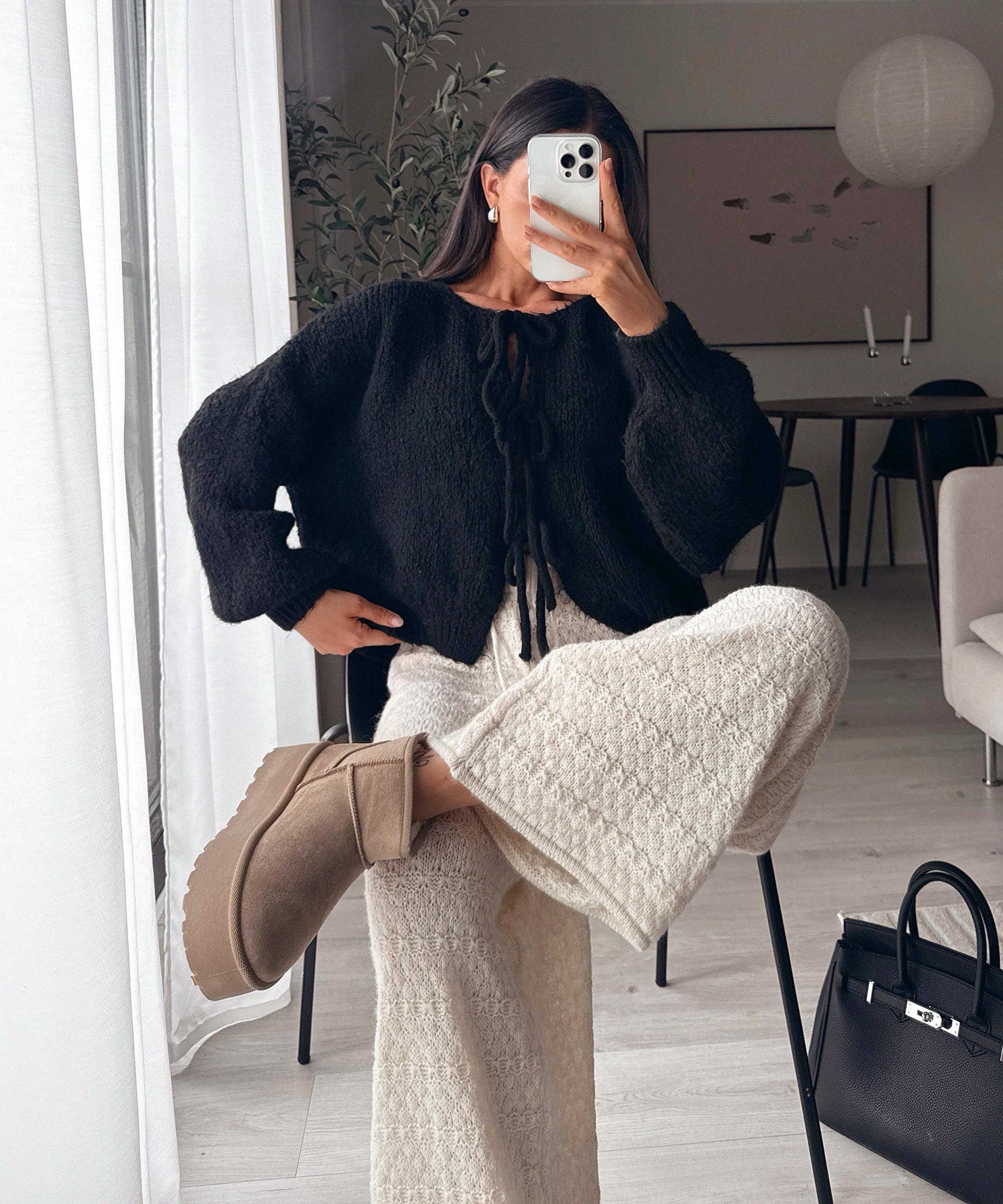 Amara | Damskie Camelowe Botki z Ciepłą Wyściółką